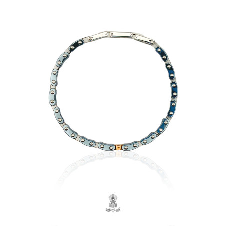 Pulseira com Cruz Mista