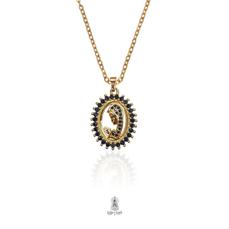 Colar Maria Estrelar Oval