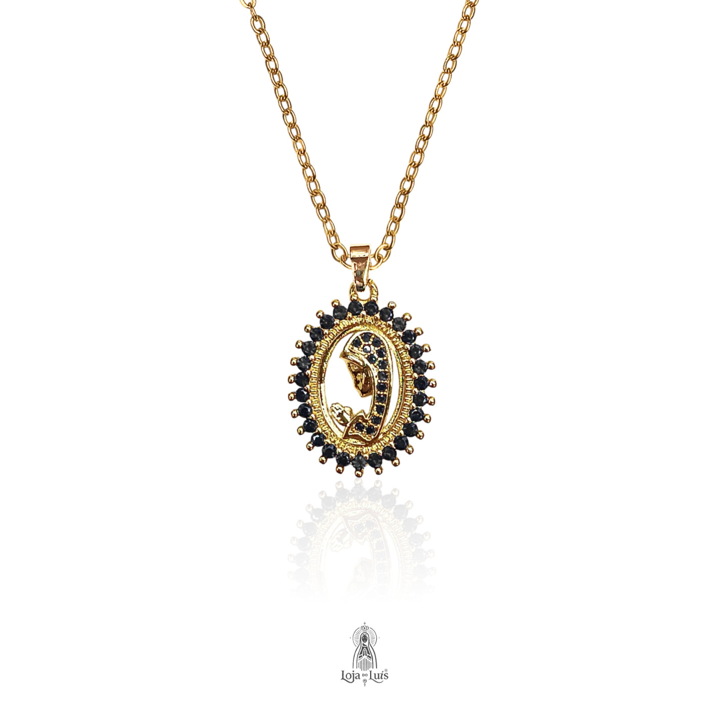 Colar Maria Estrelar Oval