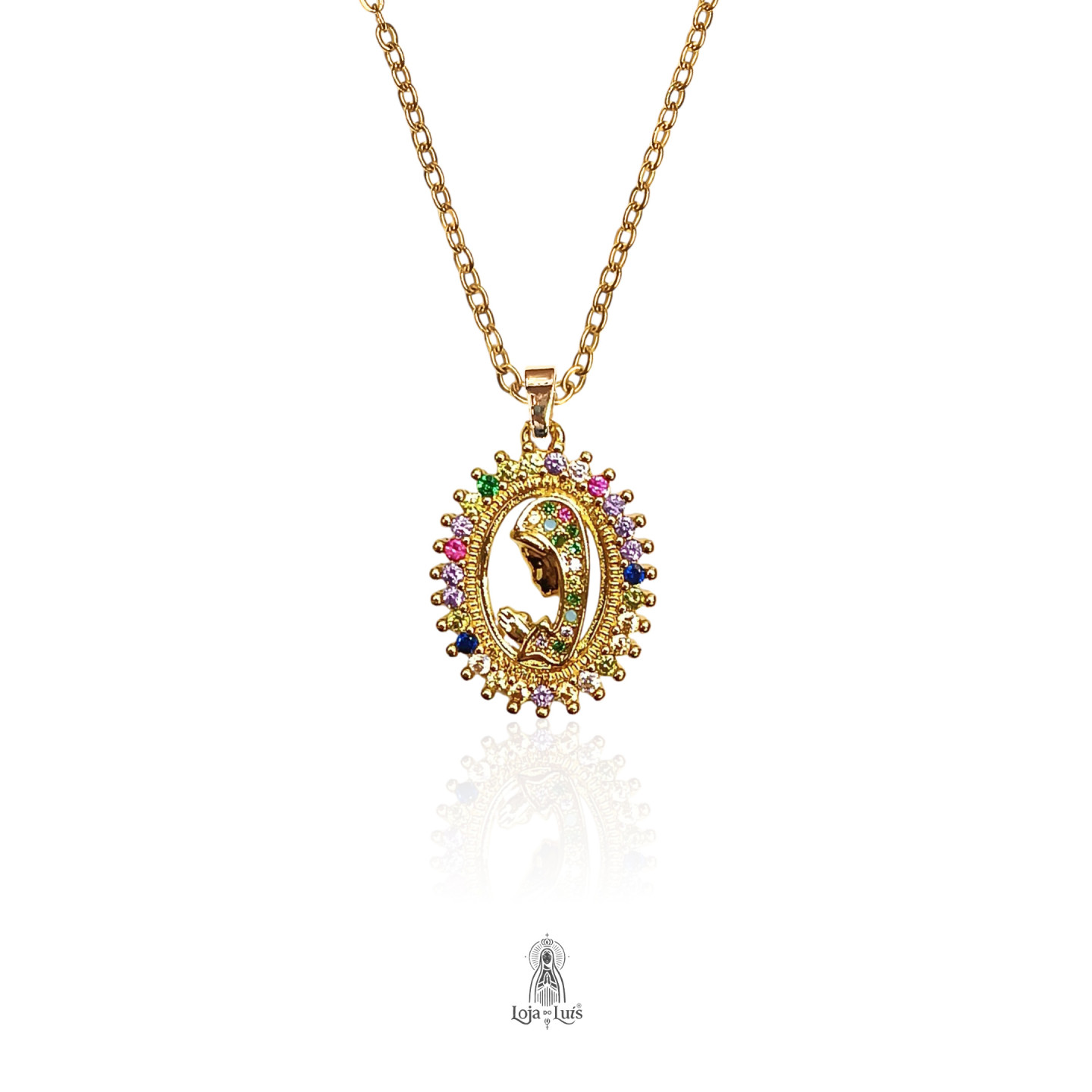Colar Maria Estrelar Oval