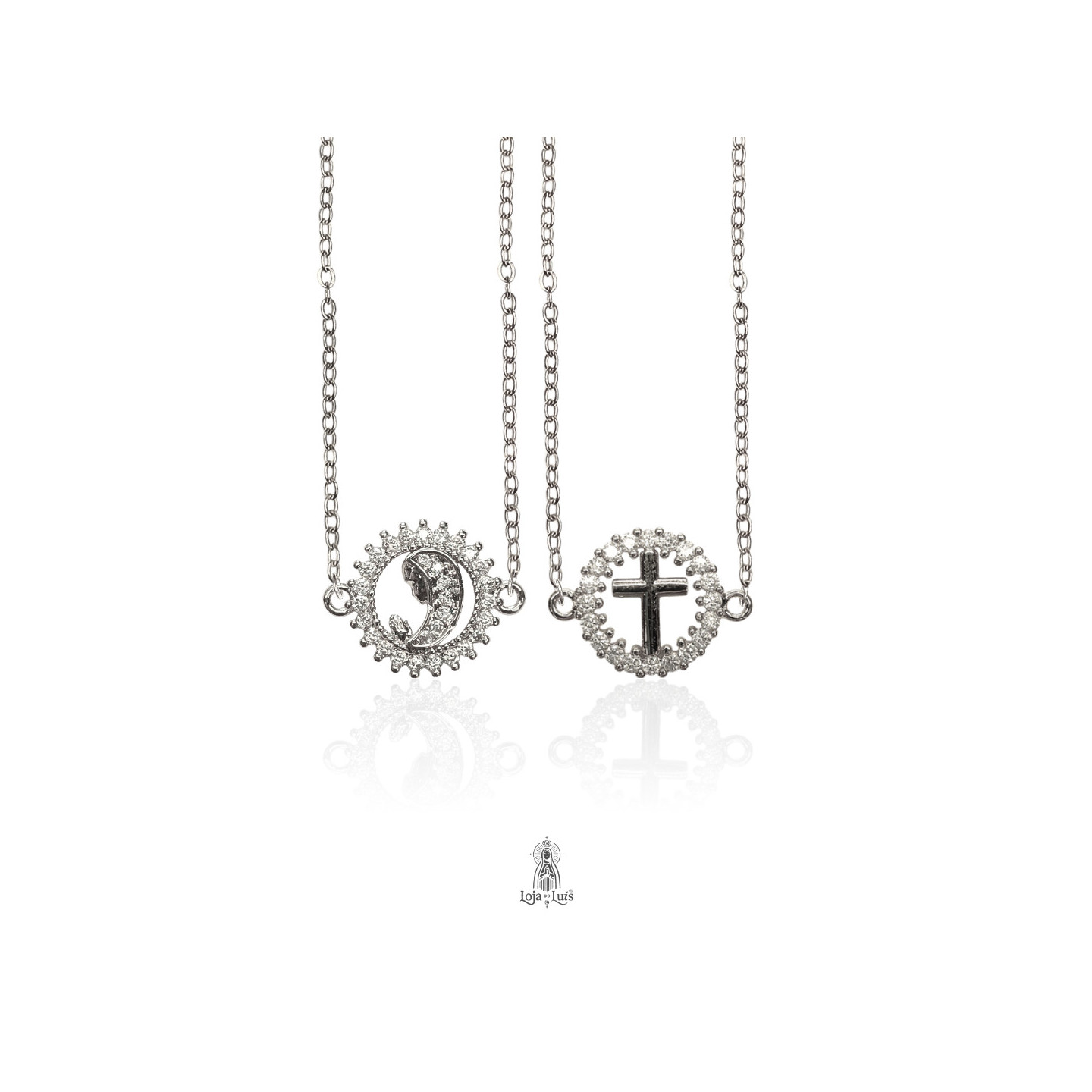 Escapulário Maria Estrelar Redondo