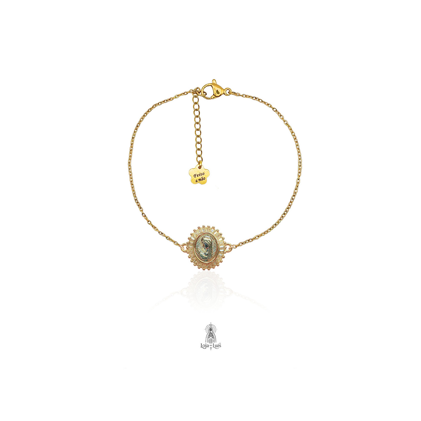 Pulseira Maria Bicolor Oval