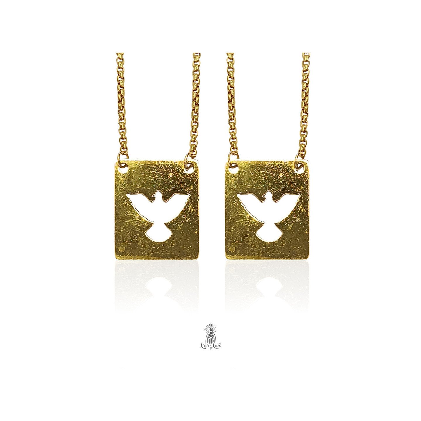 Escapulário Espírito Santo