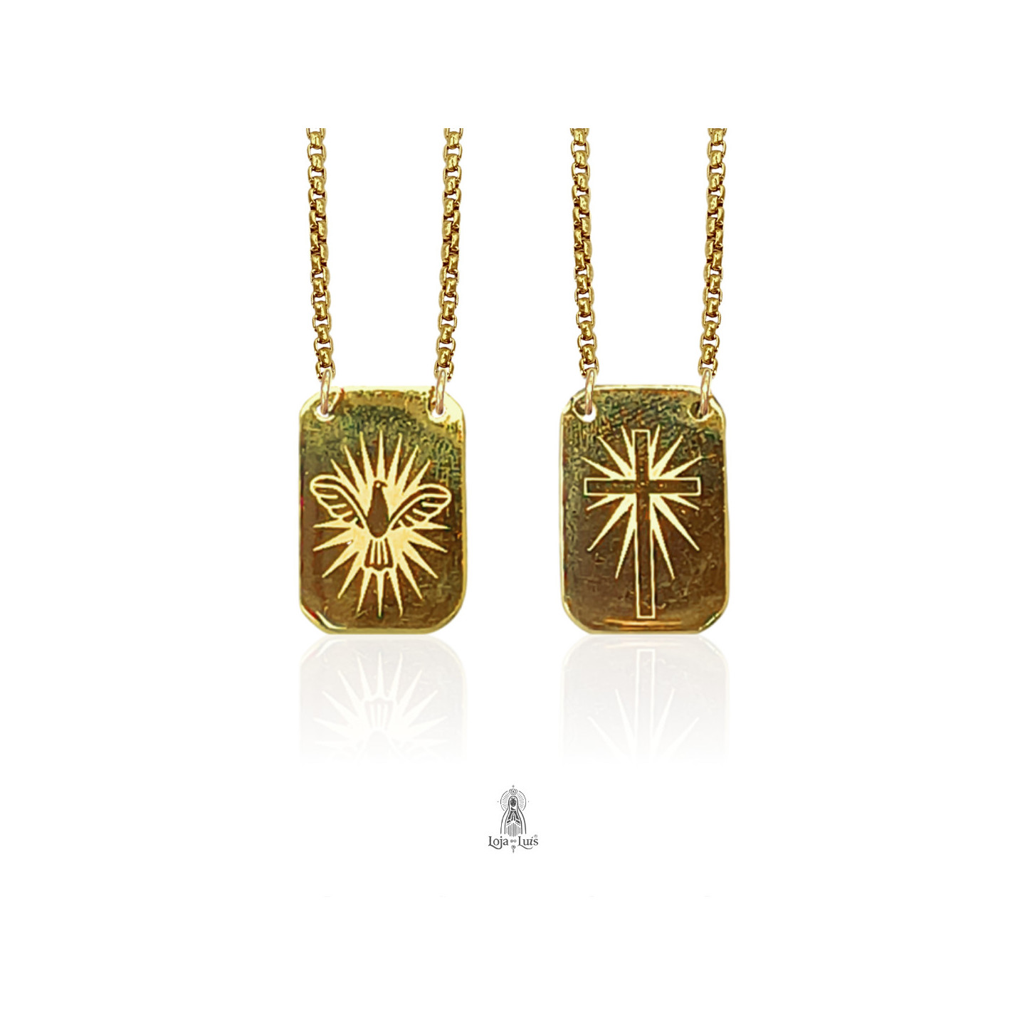 Escapulário Espírito Santo