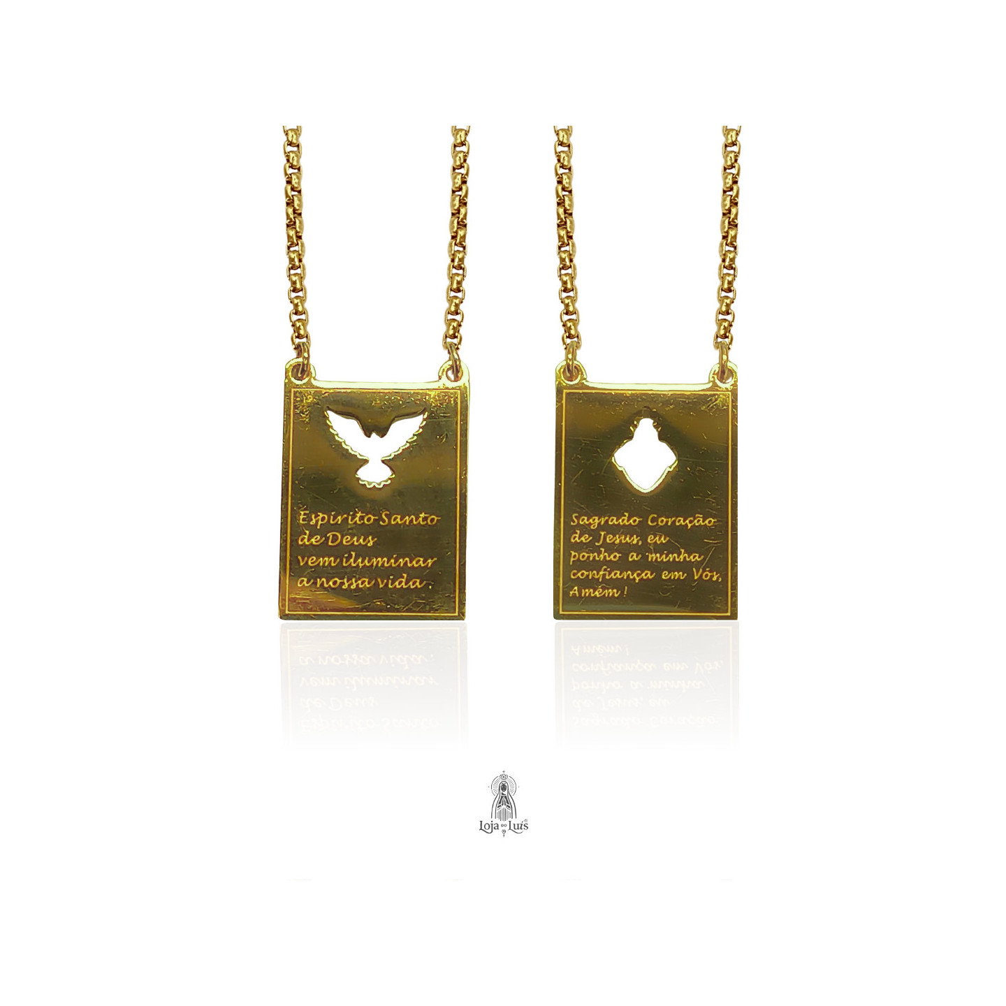 Escapulário Espírito Santo