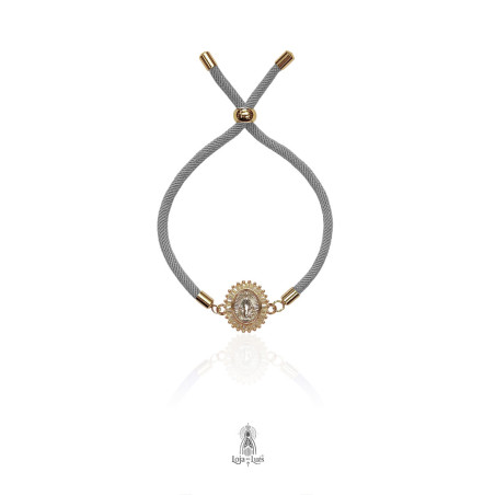 Pulseira MESCRAI Milagrosa Bicolor Oval