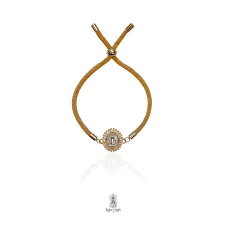 Pulseira MESCRAI Milagrosa Bicolor Oval