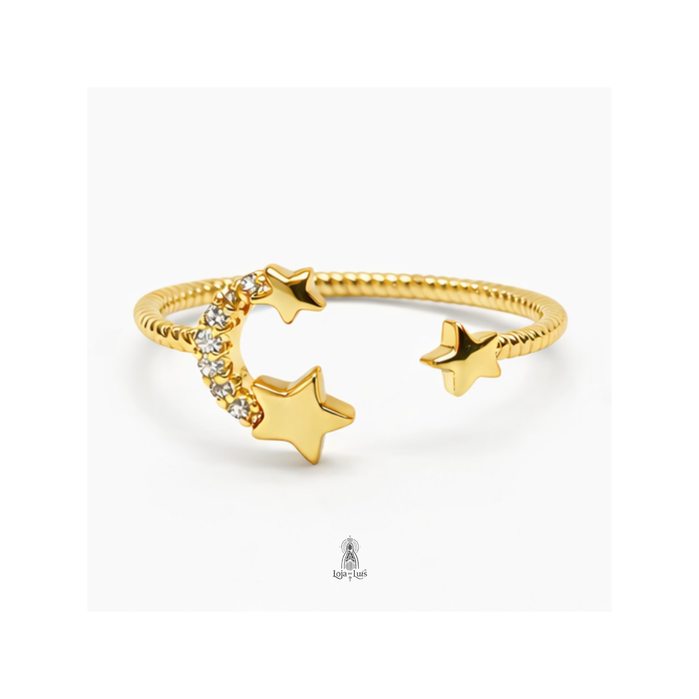 Anel Lua e Estrelas