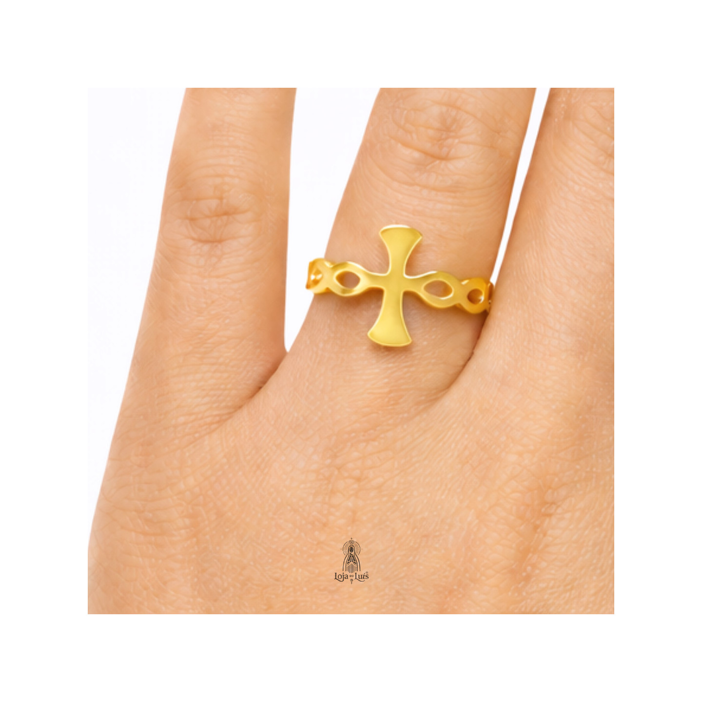 Anel Cruz Infinita