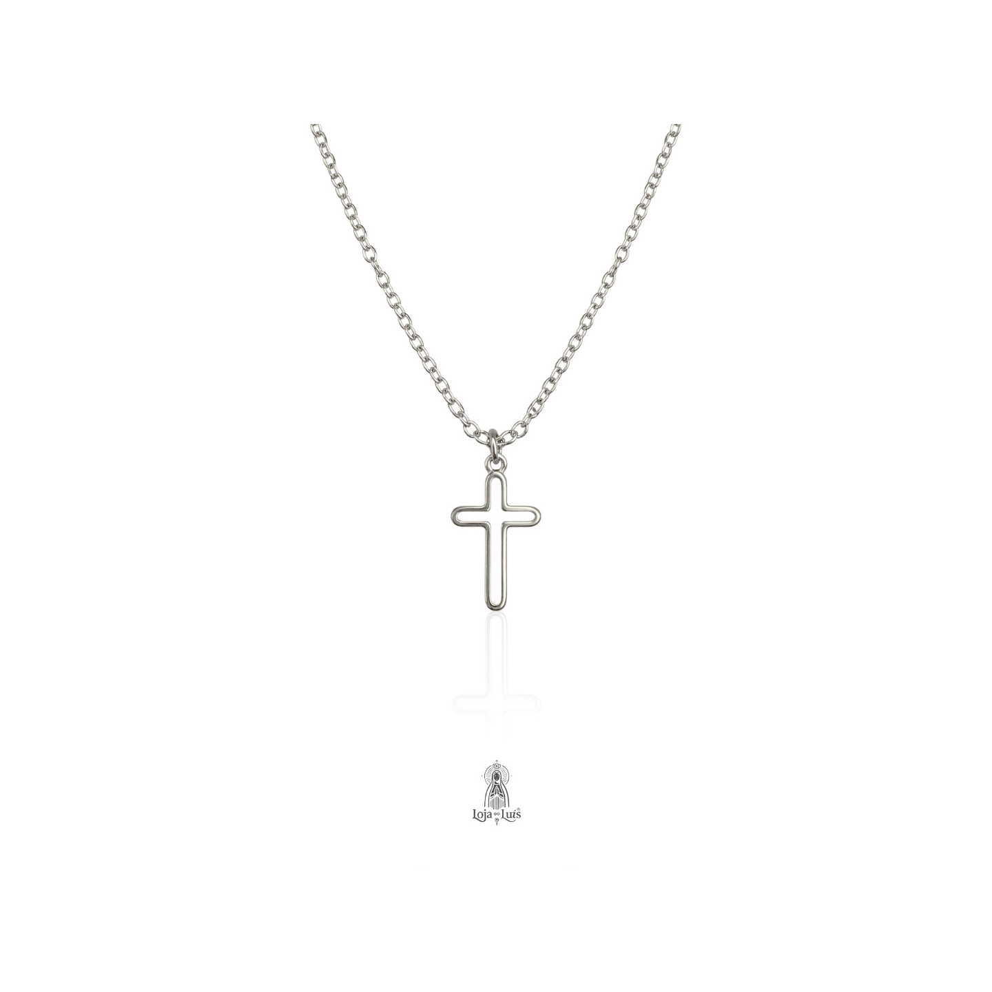 Colar Cruz Latina