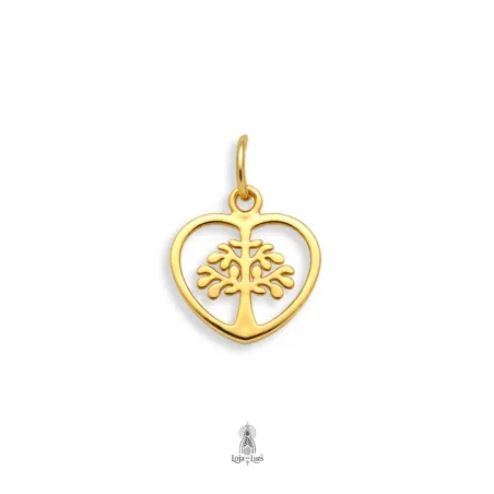 Pingente Árvore da Vida Coração