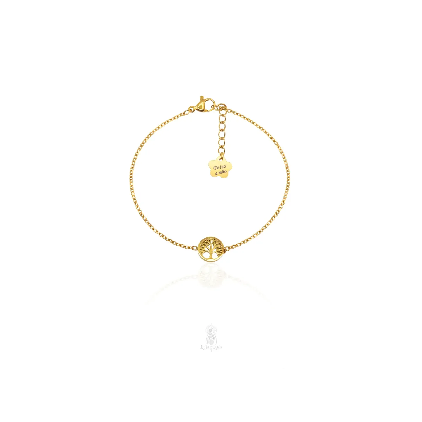 Pulseira Árvore da Vida Redonda