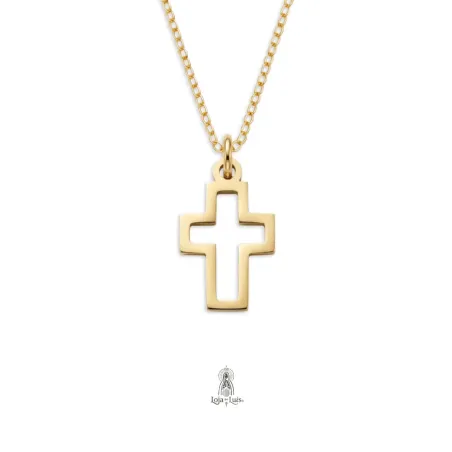 Colar Cruz Latina