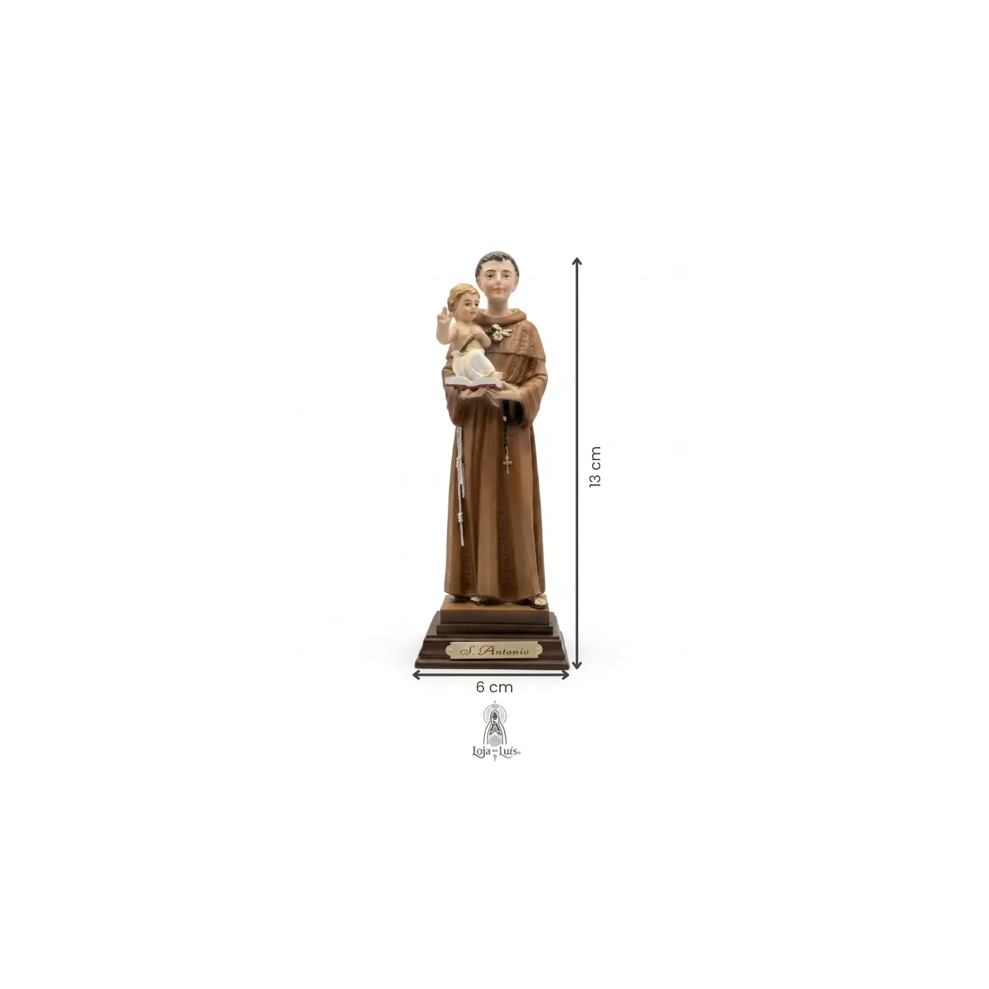 Santo António (Casamento), 13cm