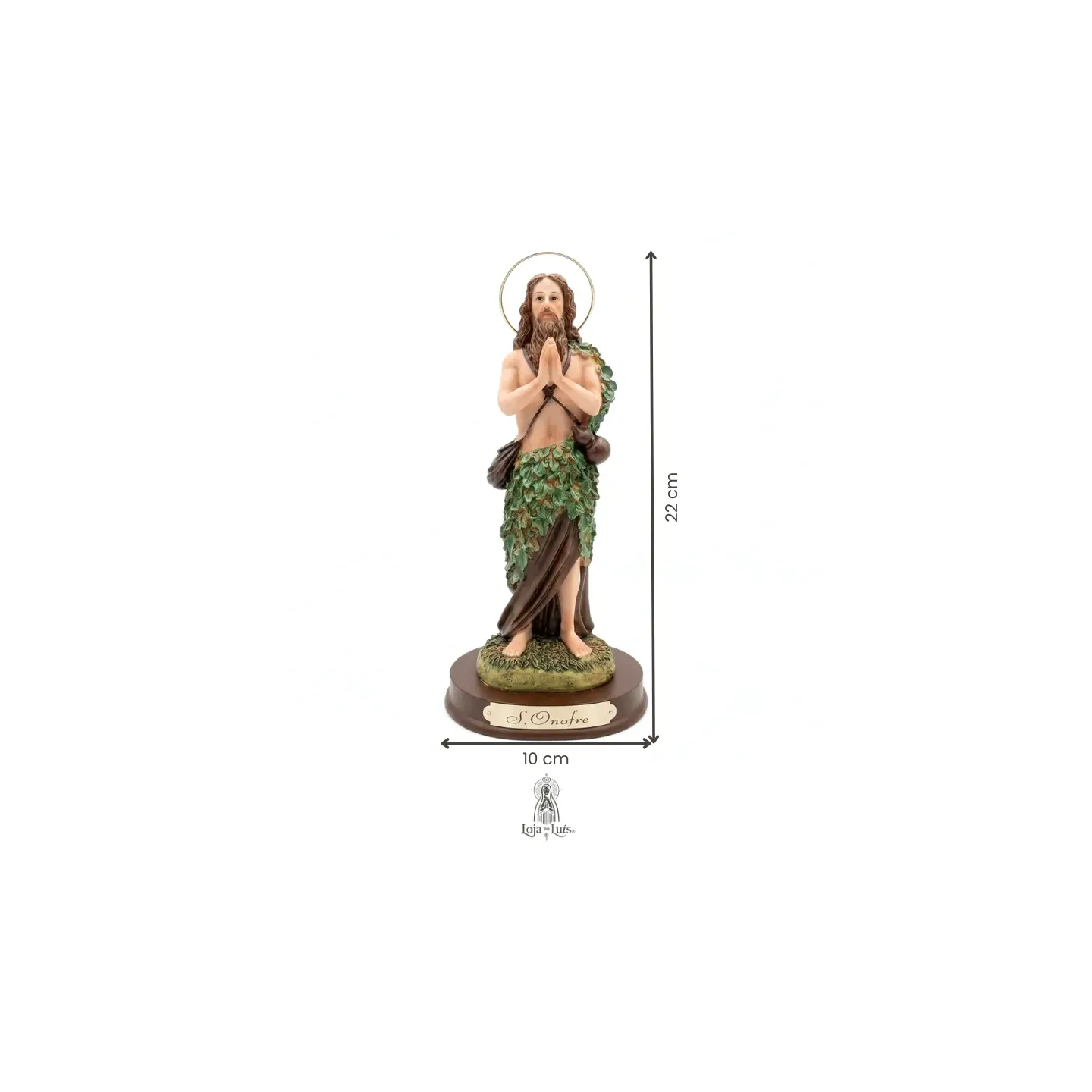 Santo Onofre, 22cm