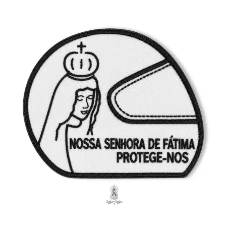 Emblema Capacete - Branco