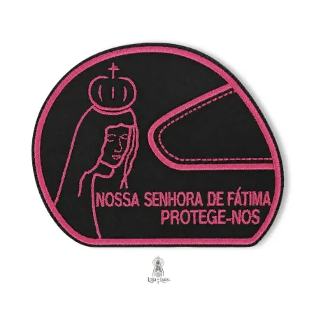 Emblema Capacete - Rosa