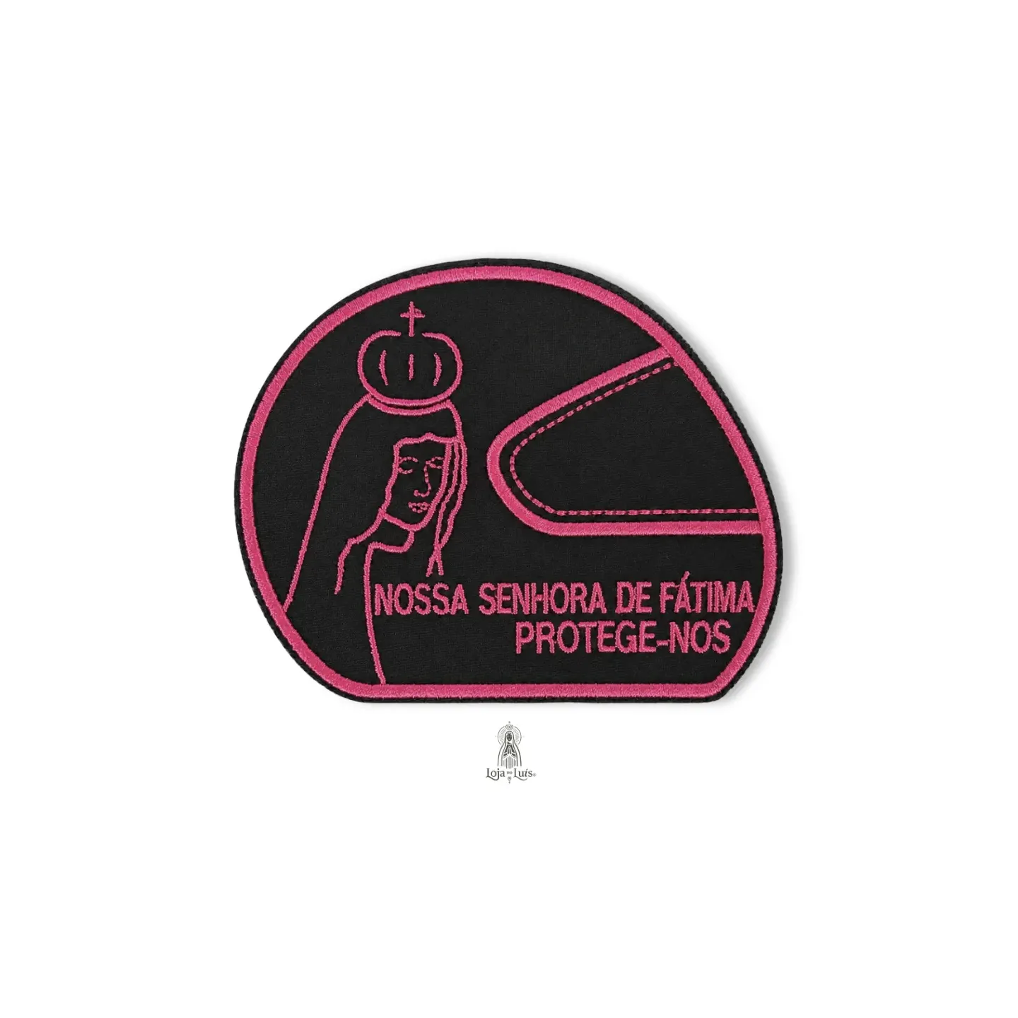 Emblema Capacete - Rosa