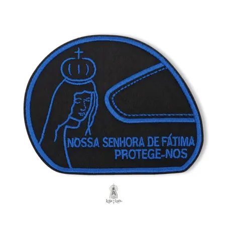 Emblema Capacete - Azul