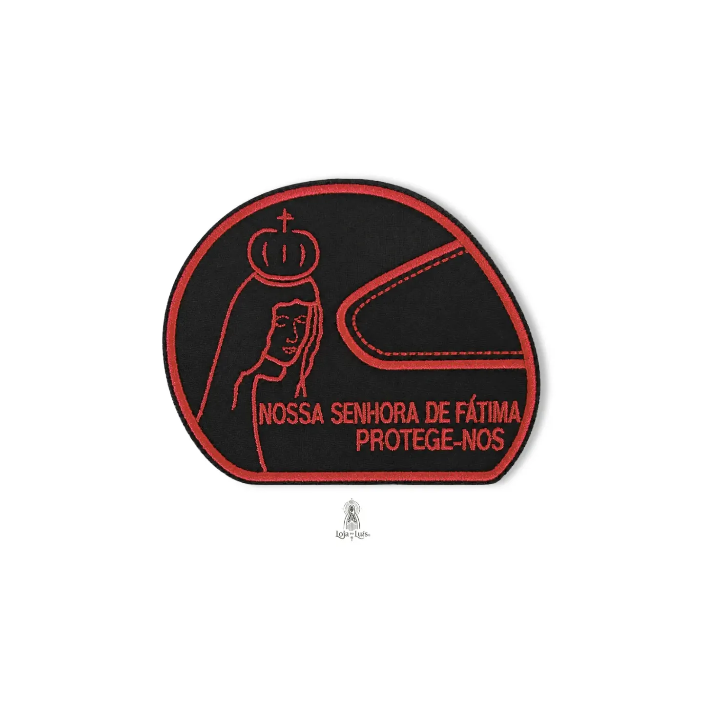 Emblema Capacete - Vermelho