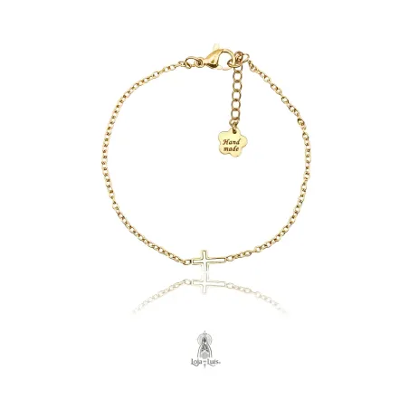 Pulseira Cruz Latina Madrepérola