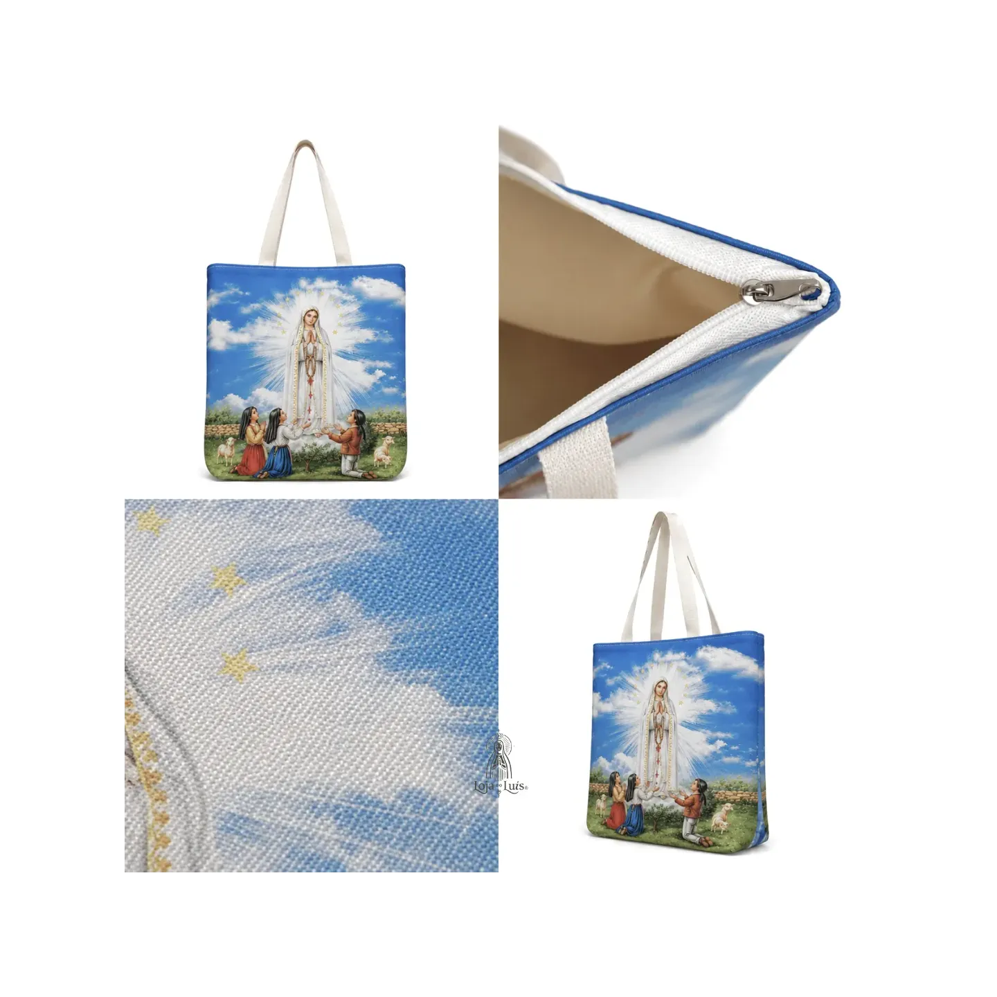 Bolsa Tote Aparição de Fátima