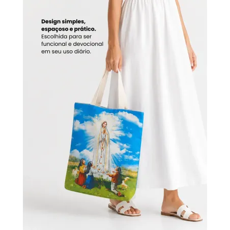 Bolsa Tote Aparição de Fátima
