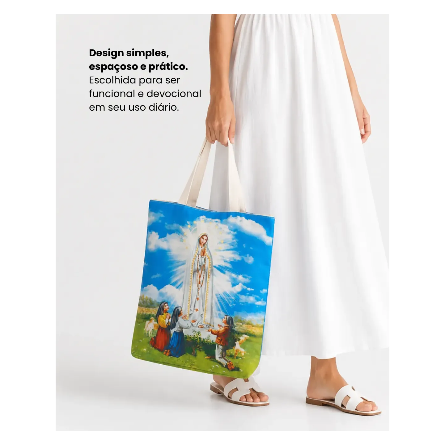 Bolsa Tote Aparição de Fátima
