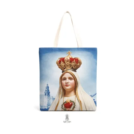 Bolsa Tote Rosto de Fátima