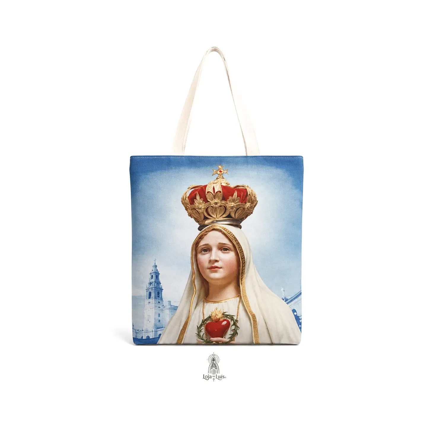Bolsa Tote Rosto de Fátima