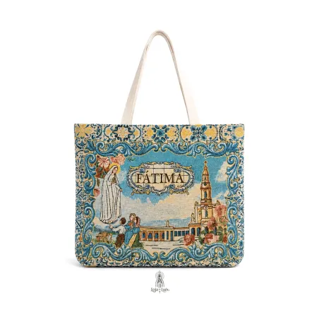 Bolsa Tote Jacquard Fátima - Coloridos