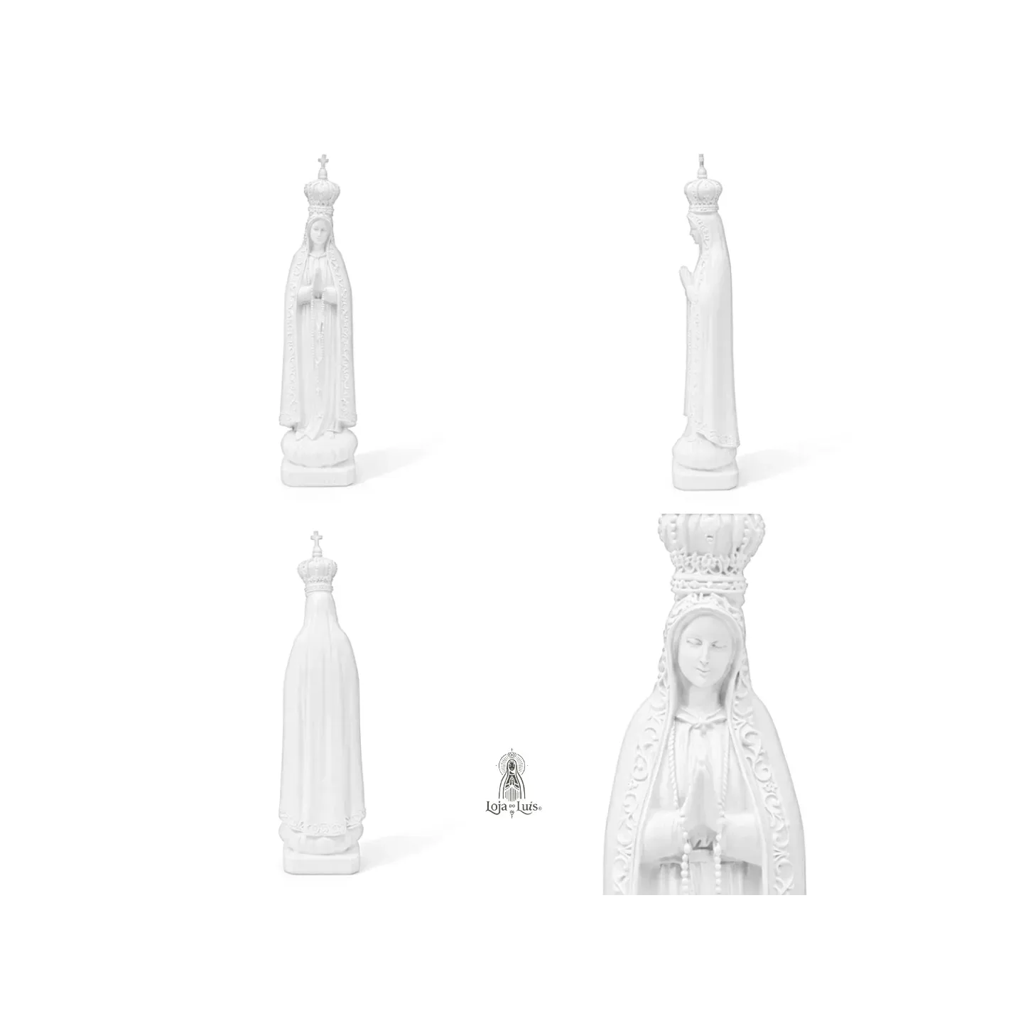 Fátima, 8,5 cm - Branca