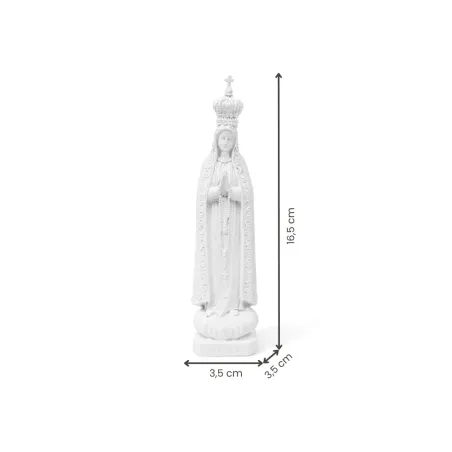 Fátima, 16,5 cm - Branca