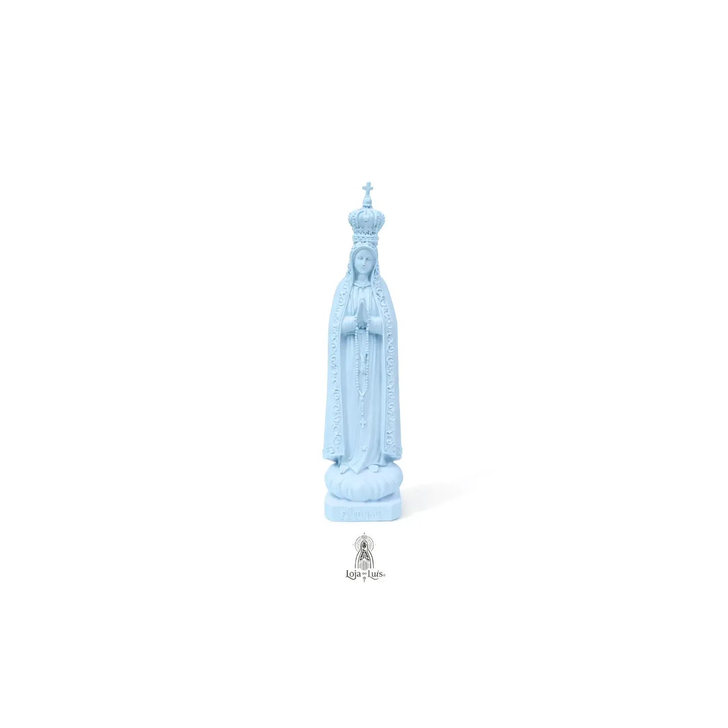 Fátima, 8,5 cm - Azul