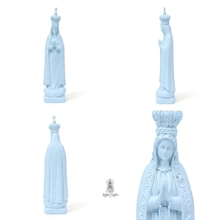 Fátima, 20,5 cm - Azul