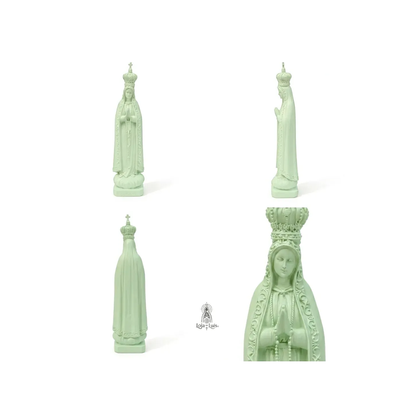 Fátima, 8,5 cm - Verde