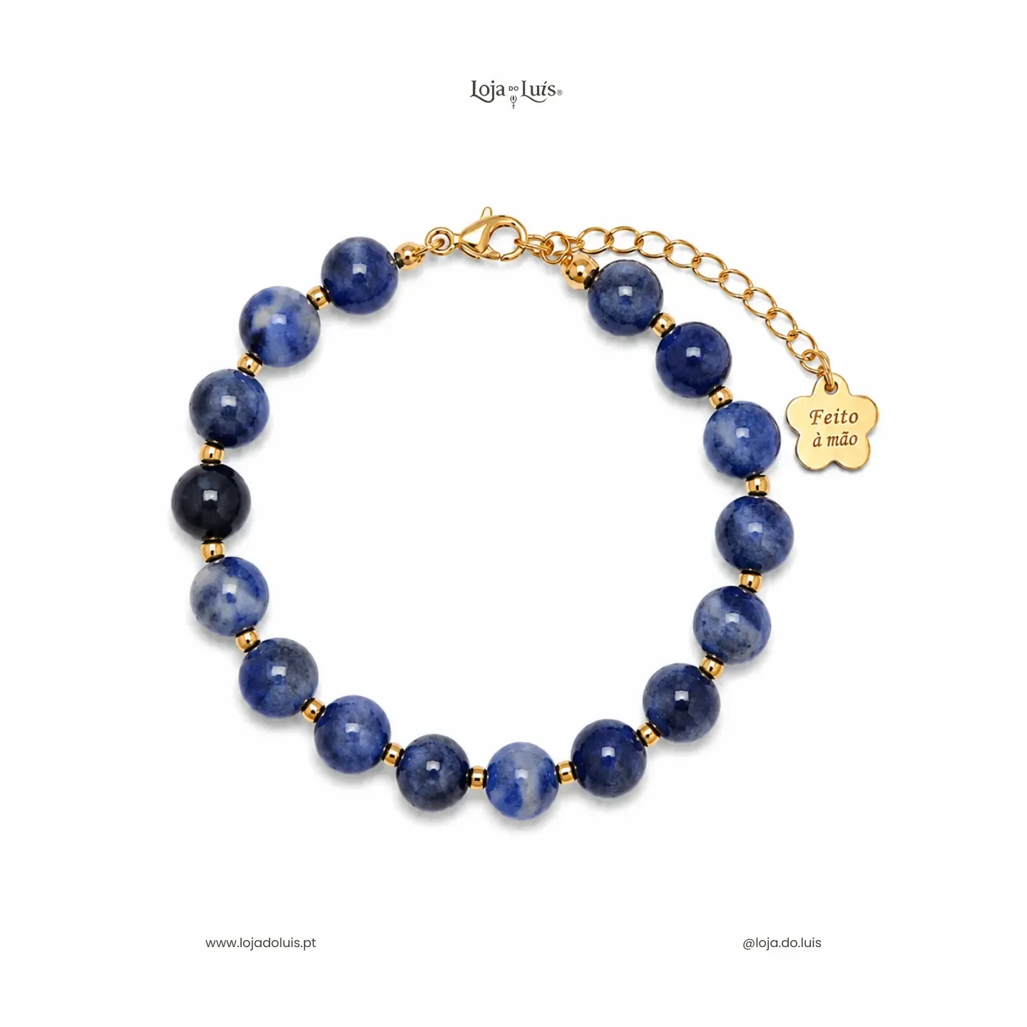 Pulseira Equilíbrio, 8mm - Sodalite