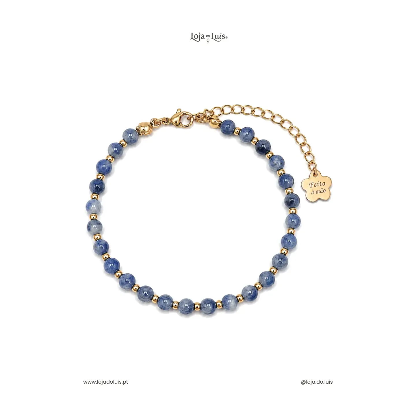 Pulseira Equilíbrio, 4mm - Sodalite