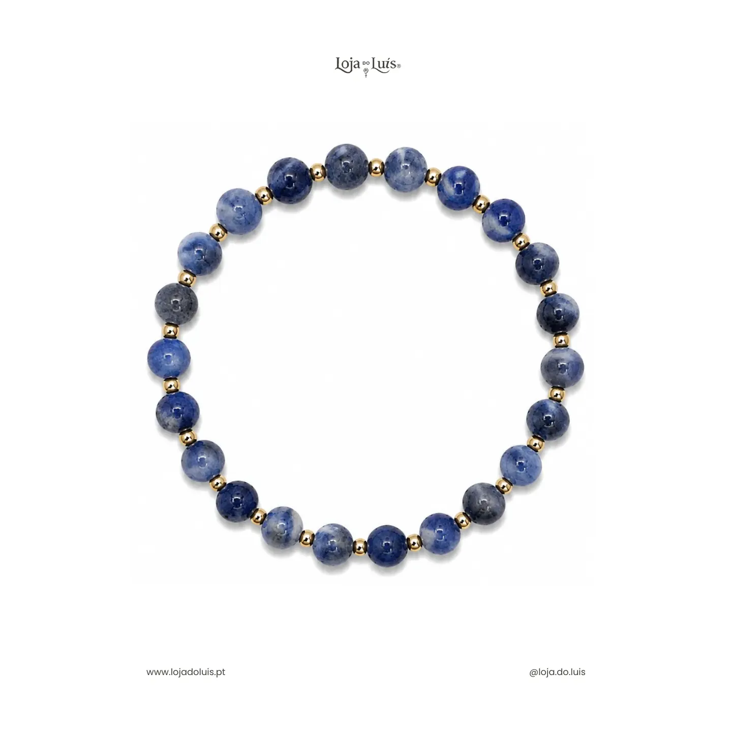 Pulseira Equilíbrio, 6mm - Sodalite