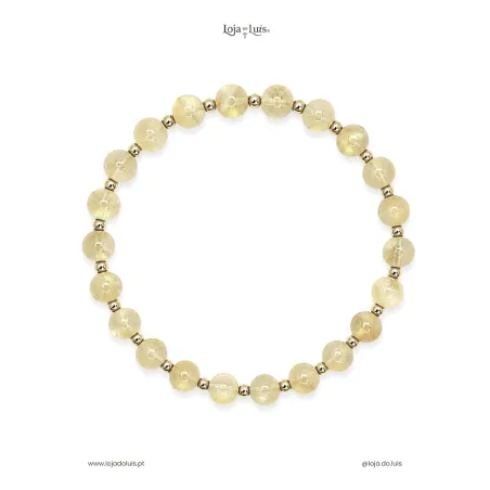 Pulseira Equilíbrio, 6mm - Citrino