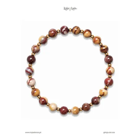 Pulseira Equilíbrio, 6mm - Mookaite