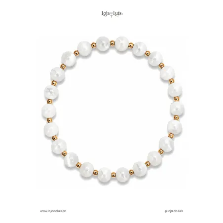 Pulseira Equilíbrio, 6mm - Madrepérola