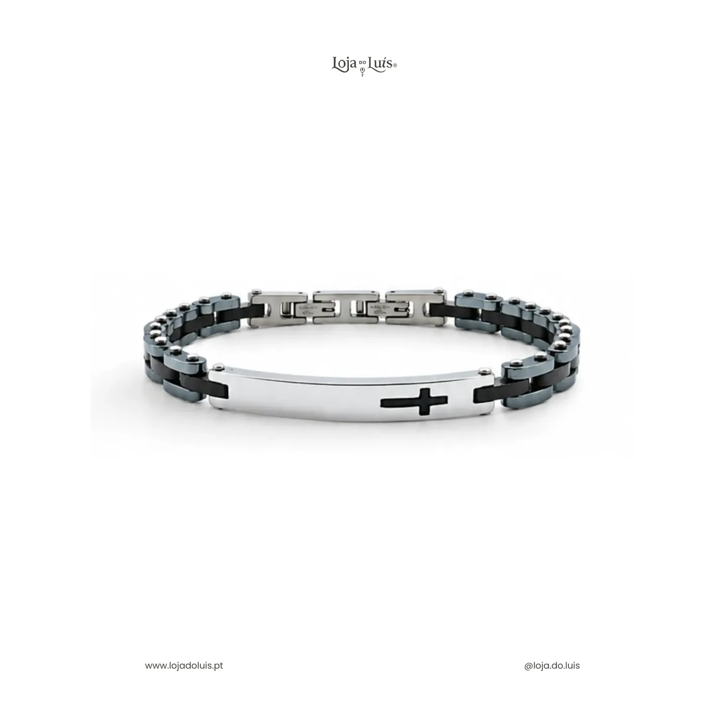 Pulseira Cruz Latina Deitada