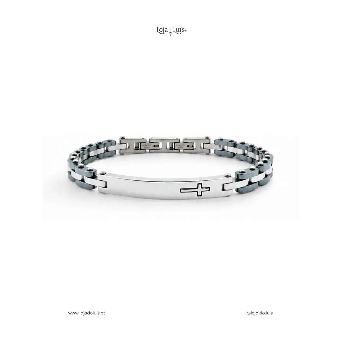Pulseira Cruz Latina Deitada