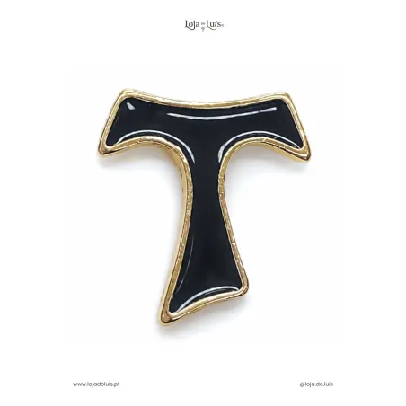 Pin Cruz Tau - Preto