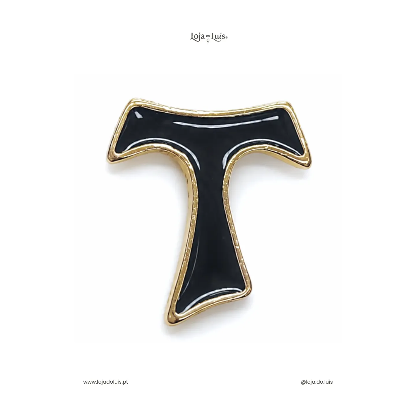Pin Cruz Tau - Preto
