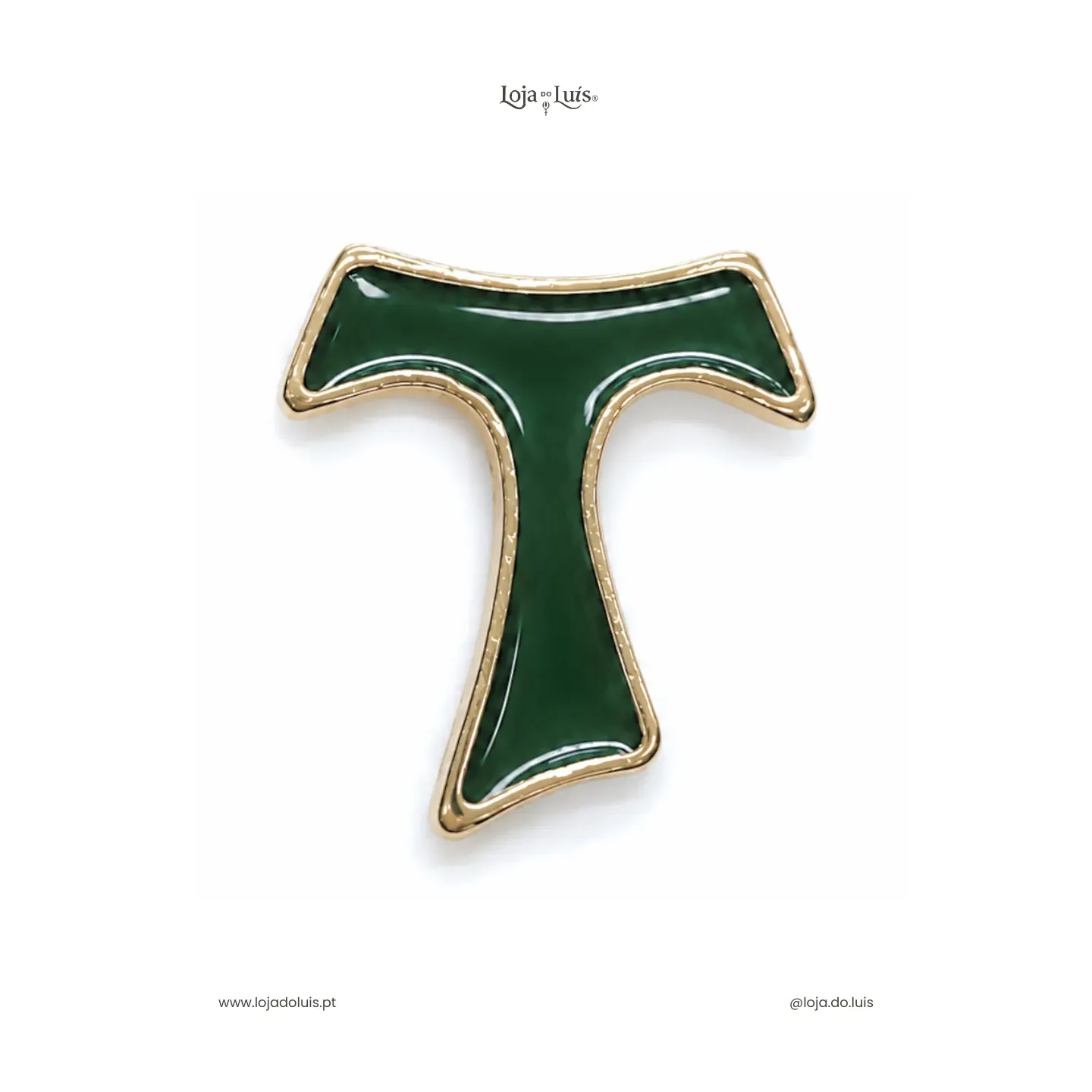 Pin Cruz Tau - Verde