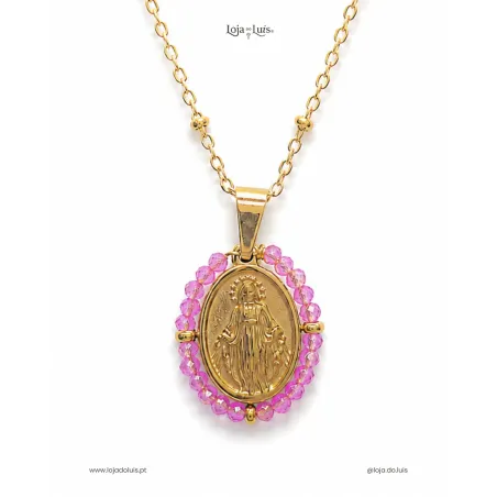 Colar Milagrosa - Pink