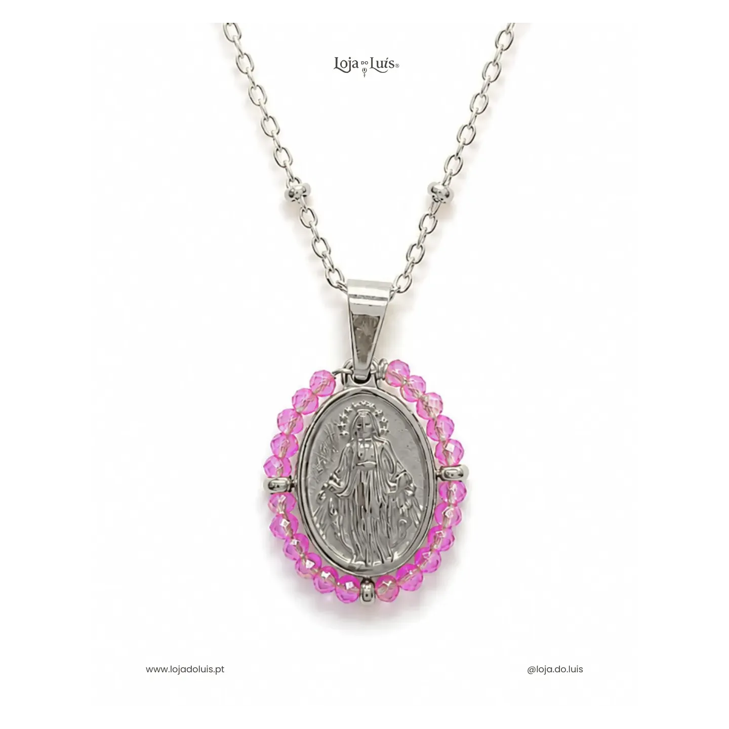 Colar Milagrosa - Pink