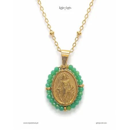 Colar Milagrosa - Verde